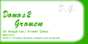 domos2 gromen business card